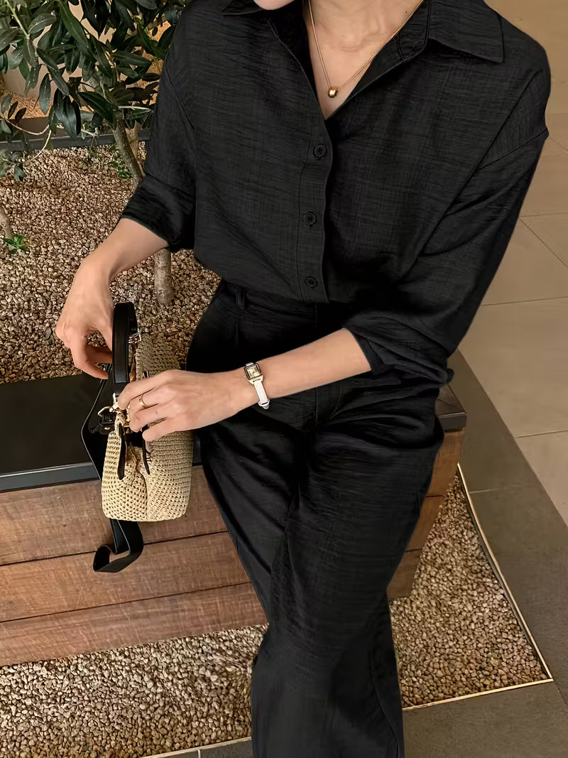 Velluto™ | Set 2x1 – Elegancia Natural con Corte Relajado y Tejido Premium