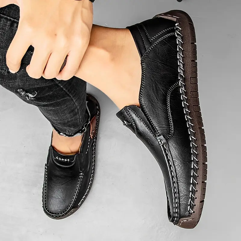 Cordoba™ | Mocasín de Cuero Premium – Liviano, Resistente y Natural