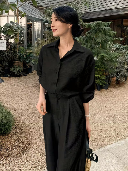 Velluto™ | Set 2x1 – Elegancia Natural con Corte Relajado y Tejido Premium