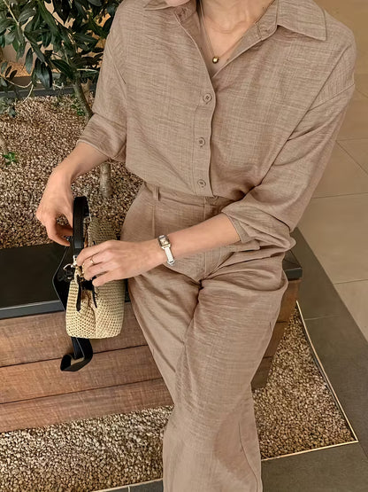 Velluto™ | Set 2x1 – Elegancia Natural con Corte Relajado y Tejido Premium