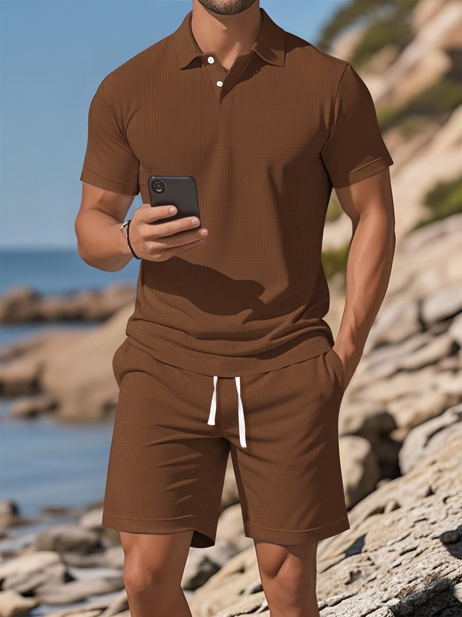 [BUY 1 GET 1 FREE] Prague Premium Shirt & Shorts Set - Kolazi