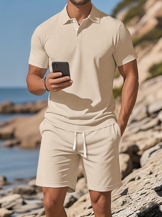 [BUY 1 GET 1 FREE] Prague Premium Shirt & Shorts Set - Kolazi